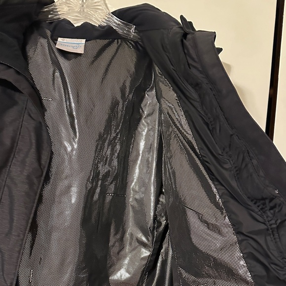 Columbia Charcoal Hooded Parka - Picture 2 of 4